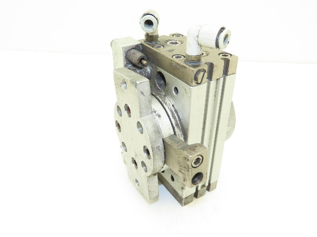 SMC MSQB30L2 Pneumatic Rotary Actuator Table Air Cylinder 180° Rotation