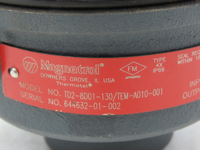 Magnetrol TD2-8D01-130/TEM-A010-001 Thermatel Temperature Sensor Housing Only