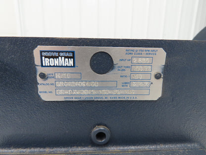 Grove Gear Ironman GR-DXMQ842-150-R2-140 Double Reduction Helical Gearbox 150:1