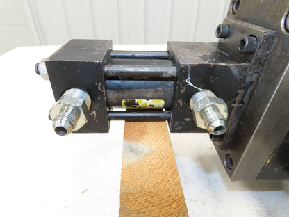 Parker HTR5-1002D-AA13-C Hydraulic Ram Rotary Actuator 100°Turn 3000psi 1"stroke