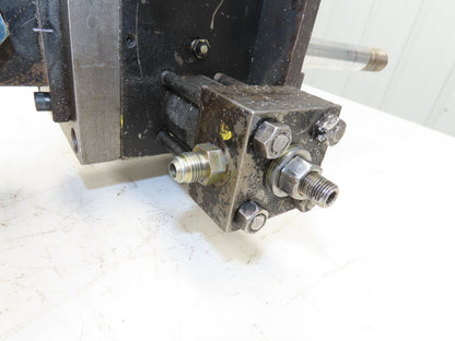 Parker HTR5-1002D-AA13-C Hydraulic Ram Rotary Actuator 100°Turn 3000psi 1"stroke