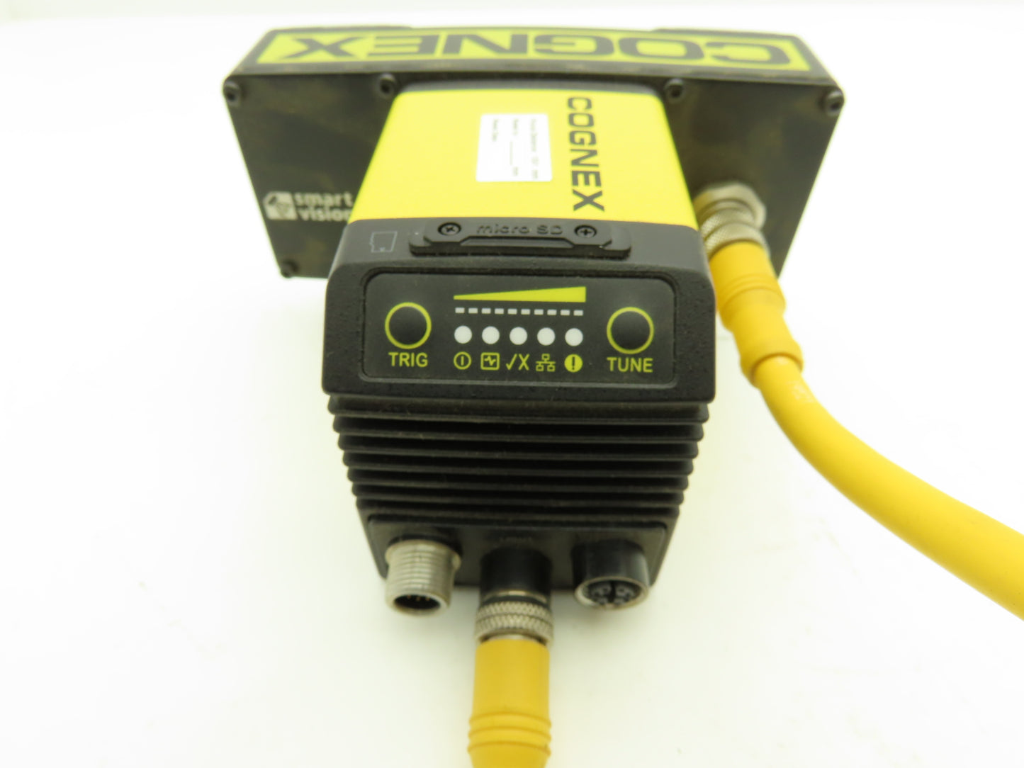 Cognex DM474X-M DataMan Fixed Mount Barcode Reader W/119-10101R High Power Light