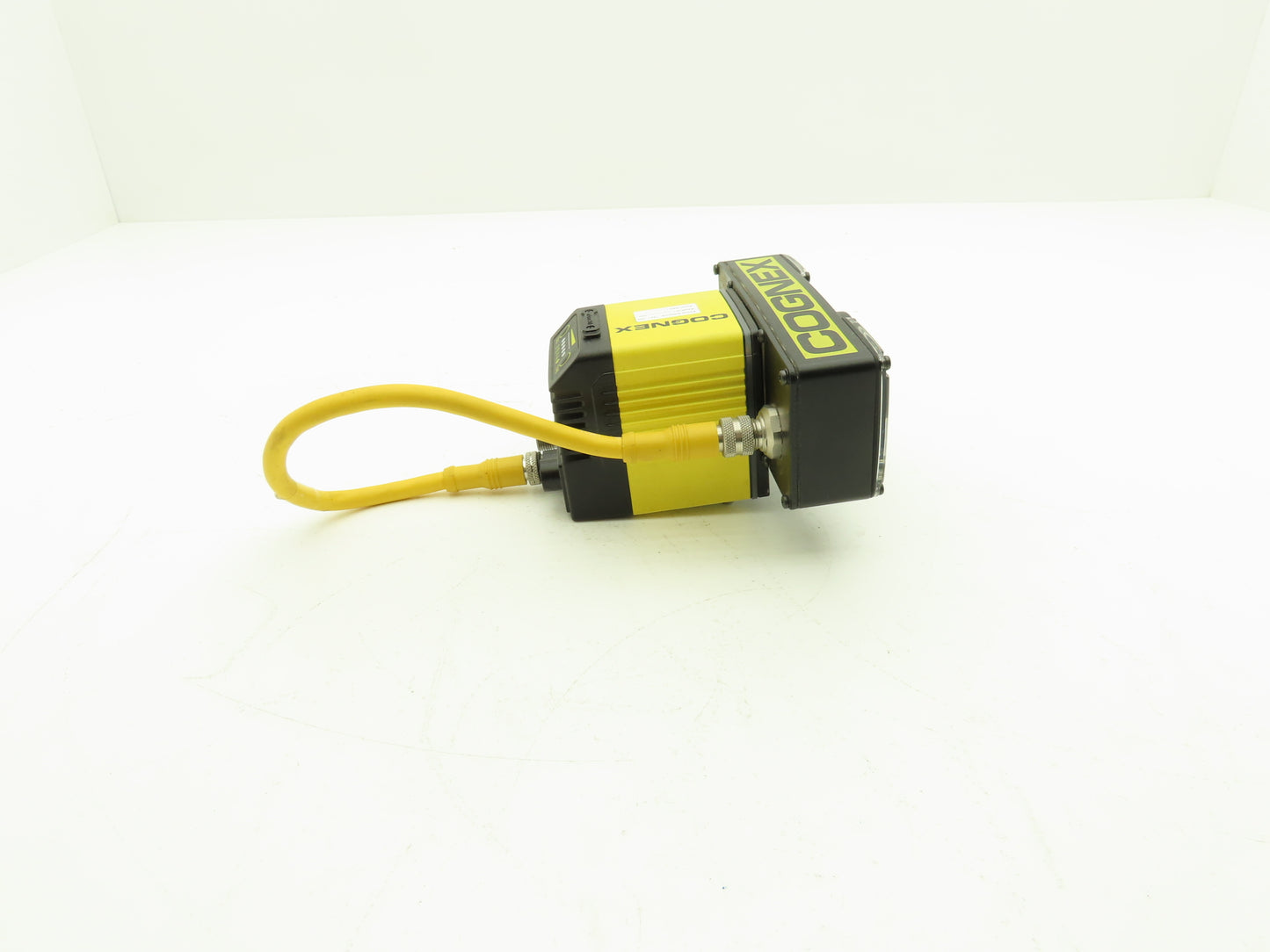 Cognex DM474X-M DataMan Fixed Mount Barcode Reader W/119-10101R High Power Light