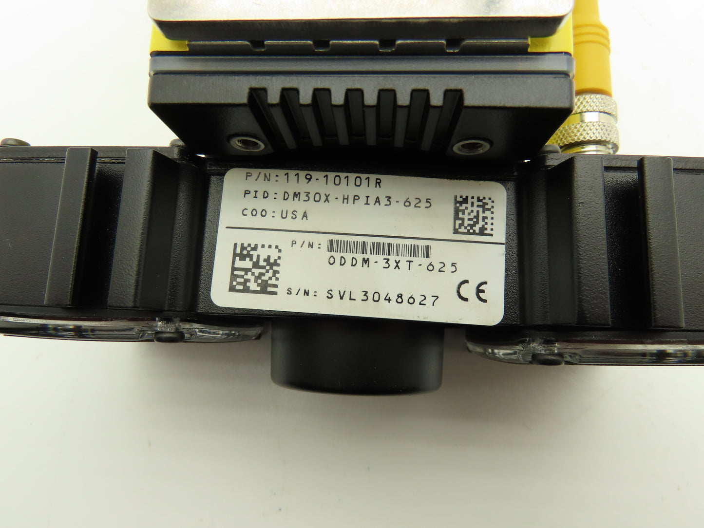 Cognex DM475X-M DataMan Fixed Mount Barcode Reader W/119-10101R High Power Light