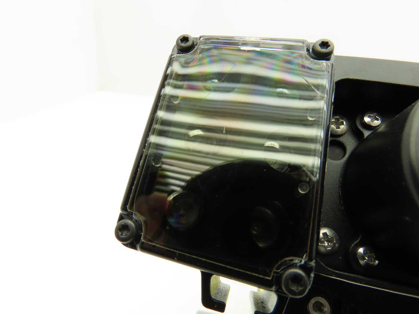 Cognex DM475X-M DataMan Fixed Mount Barcode Reader W/119-10101R High Power Light