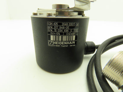 Heidenhain EQN 425 2048 03S17-58 Rotary Encoder with Cable