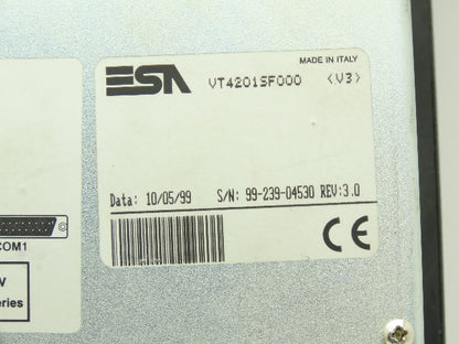ESA VT4201SF000 VT-420 Operator Control Panel 24VDC