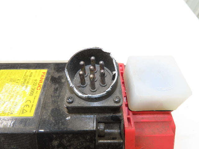Fanuc A06B-0148-B675 AC Servo Motor A22/3000 20A 3000RPM Encoder ***READ***