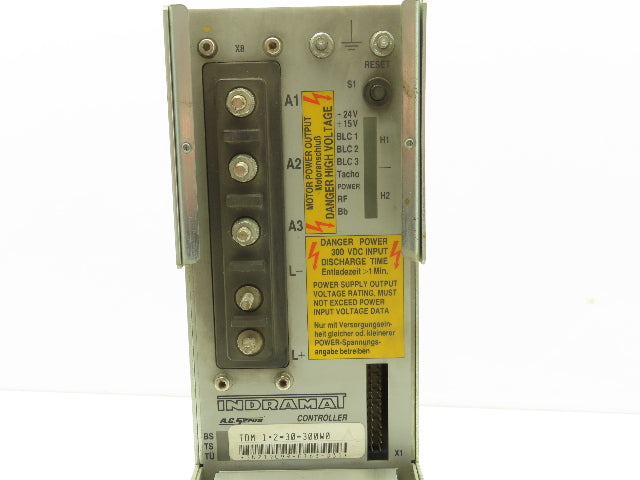 Indramat 1.2-30-300W0 AC Servo Drive Controller With Programming Module