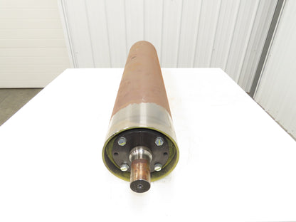 Hytrol 8"x 42" Drive Pulley for 43" Belt Conveyor 1-15/16" Shaft XT35