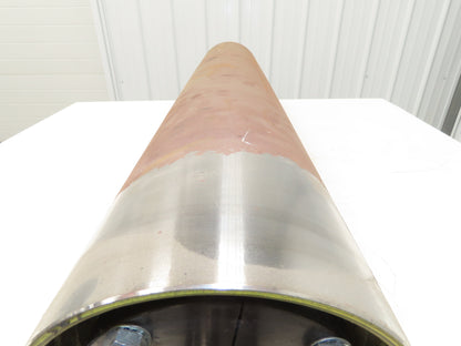 Hytrol 8"x 42" Drive Pulley for 43" Belt Conveyor 1-15/16" Shaft XT35