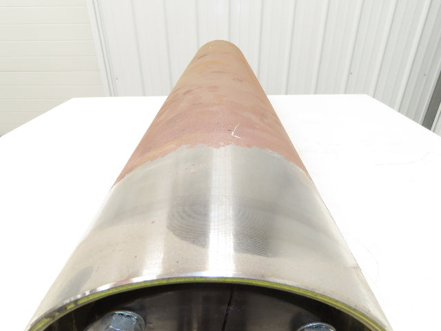 Hytrol 8"x 42" Drive Pulley for 43" Belt Conveyor 1-15/16" Shaft XT35