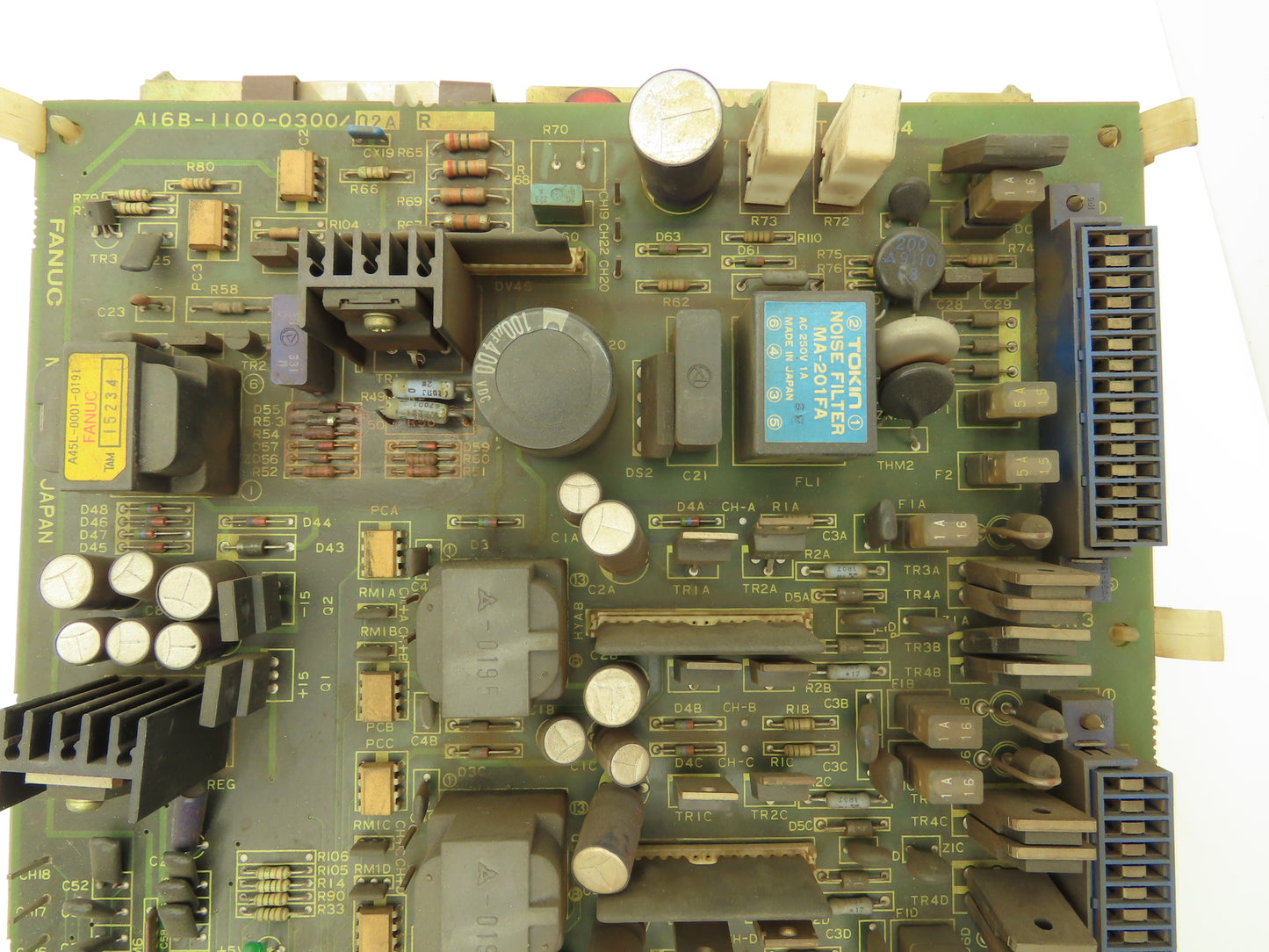 Fanuc A06B-6058-H007 Servo Amplifier Drive A16B-1100-0280/08A