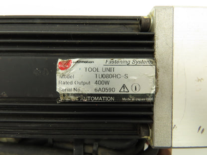 Cinetic Automation TU080RC-S TU080RC-S Nutrunner Inline Nut Driver 1-1/4"