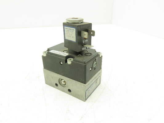Wirth+Schwaar 1064624 Pneumatic Solenoid Valve 48VAC 4 Way 2 Pos 1/4"NPT