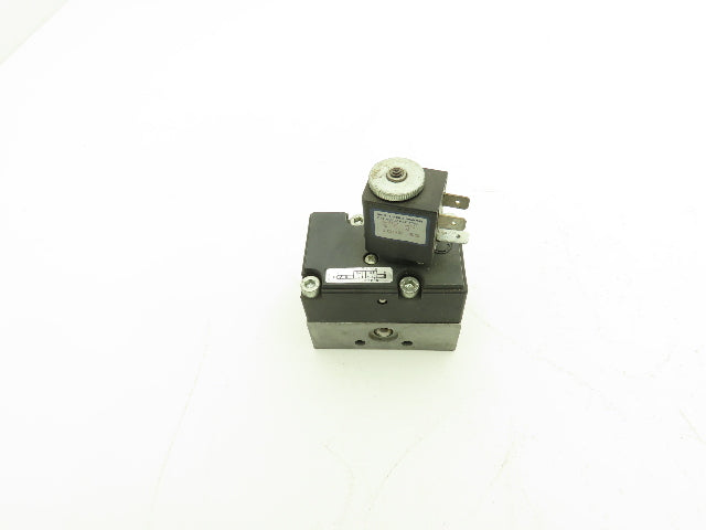Wirth+Schwaar 1064624 Pneumatic Solenoid Valve 48VAC 4 Way 2 Pos 1/4"NPT