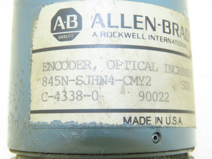 Allen Bradley 845N-SJHN4-CMY2 Rotary Encoder Optical Incremental Series C