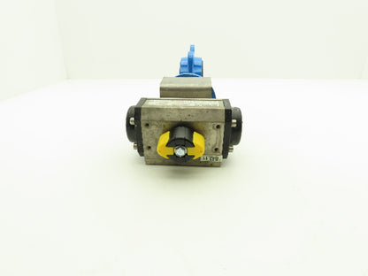 Tri-Matic AG 0004A088 1.5"x 2" Wafer Butterfly Valve w/Pneumatic Spring Actuator