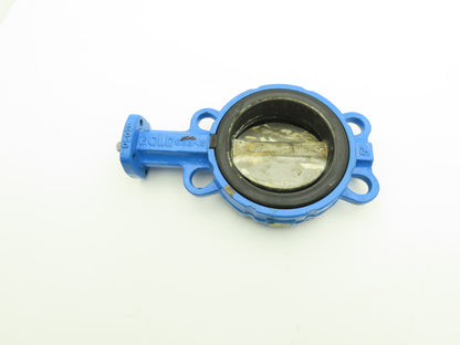 GOLD 050518 5" Wafer Butterfly Valve Only 1/2" Shaft