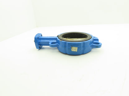 GOLD 050518 5" Wafer Butterfly Valve Only 1/2" Shaft