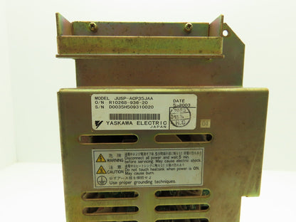 Yaskawa JUSP-ACP35JAA Motoman Servopack Controller Drive
