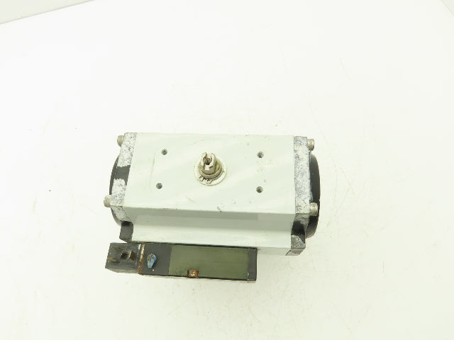 Unitorq M-74 K4/4 DLS Pneumatic Actuator with 1"NPT Sharpe Ball Valve 1000psi