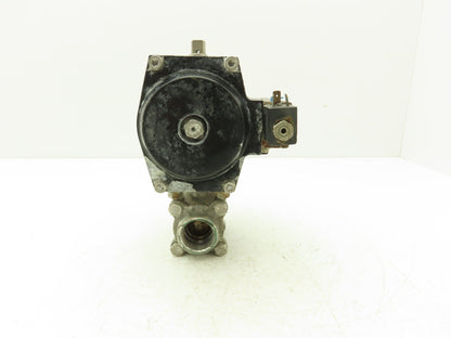 Unitorq M-74 K4/4 DLS Pneumatic Actuator with 1"NPT Sharpe Ball Valve 1000psi