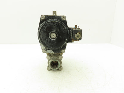 Unitorq M-74 K4/4 DLS Pneumatic Actuator with 1"NPT Sharpe Ball Valve 1000psi