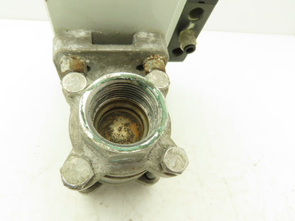 Unitorq M-74 K4/4 DLS Pneumatic Actuator with 1"NPT Sharpe Ball Valve 1000psi