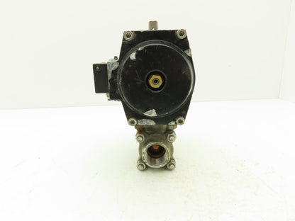 Unitorq M-74 K4/4 DLS Pneumatic Actuator with 1"NPT Sharpe Ball Valve 1000psi