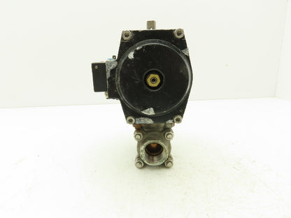 Unitorq M-74 K4/4 DLS Pneumatic Actuator with 1"NPT Sharpe Ball Valve 1000psi