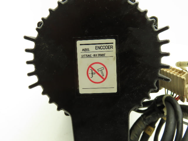 Yaskawa SGMGH-13A2A-YR23 AC Servo Motor 1300W 8.34Nm 1500 RPM Encoder