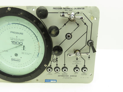 Pennwalt 62A-4A-0015X Precision Pneumatic Calibrator Assembly 35 psig Max