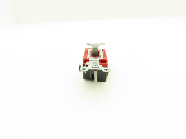 Hubbell CS1221GY Switch Gray 1Ph 120/277VAC 20A Lot of 9