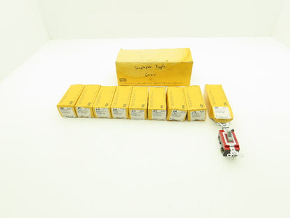 Hubbell CS1221GY Switch Gray 1Ph 120/277VAC 20A Lot of 9