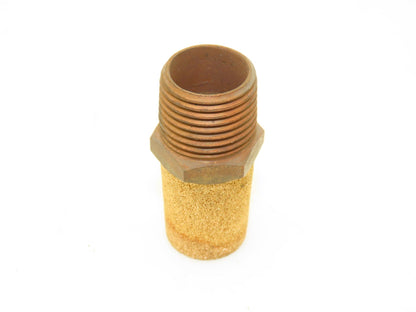 Pneumatic Brass Exhaust Muffler Filter 1/2" Male Lot of 16