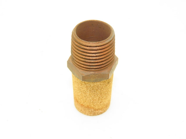 Pneumatic Brass Exhaust Muffler Filter 1/2" Male Lot of 16