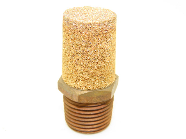 Pneumatic Brass Exhaust Muffler Filter 1/2" Male Lot of 16