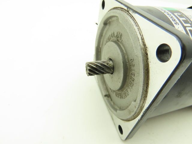 Oriental 5RK60GU-AWT Reversible AC Motor 0.06kW 1450rpm 100-115VAC 1ph