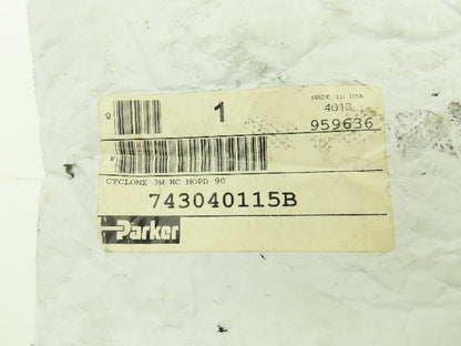 Parker 743040115B 743040115B Pneumatic Control Valve 3 Way 90PSI 1/8"NPT NC 120V
