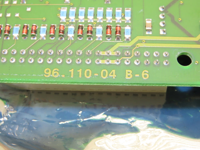 Siemens Intermas 96.110-04 B-6 Printed Circuit NHESM Control Board PCB