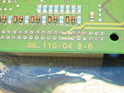 Siemens Intermas 96.110-04 B-6 Printed Circuit NHESM Control Board PCB