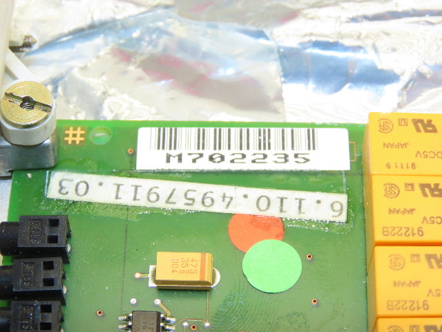 Siemens Intermas 96.110-04 B-6 Printed Circuit NHESM Control Board PCB