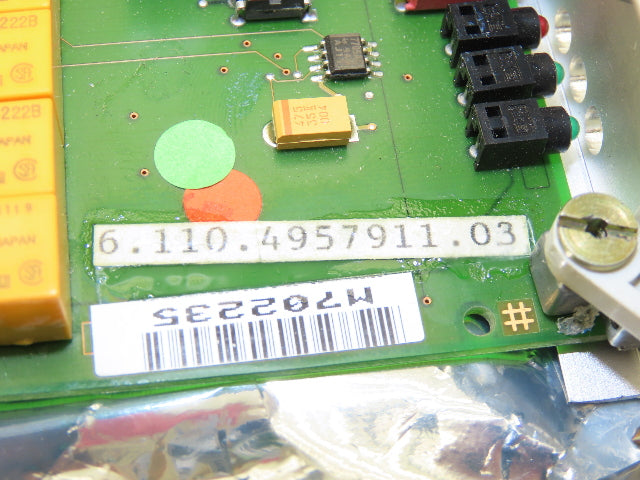 Siemens Intermas 96.110-04 B-6 Printed Circuit NHESM Control Board PCB