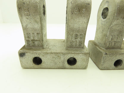 UII DET 180 215 Clevis Lot of 2