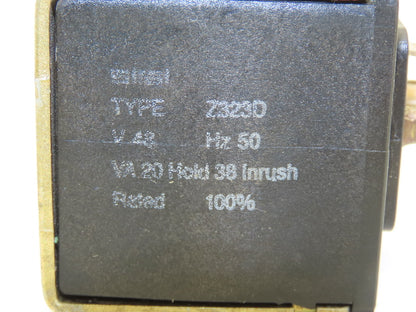Sirai Z323D Solenoid Valve Coil 48V 9/16" Bore