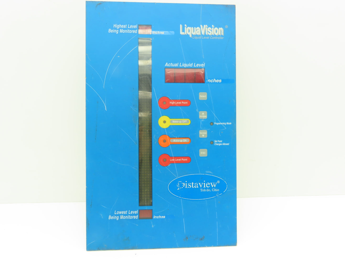 DistaView LiquaVision Liquid Level Make-Up Control Unit Version 1.1