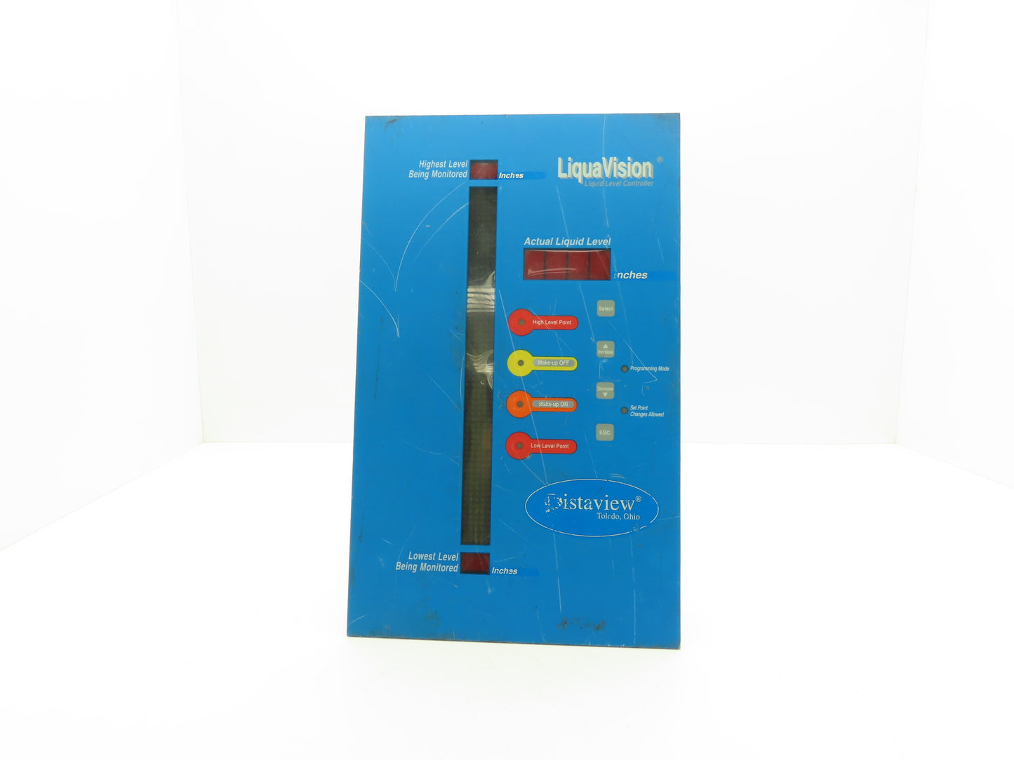 DistaView LiquaVision Liquid Level Make-Up Control Unit Version 1.1