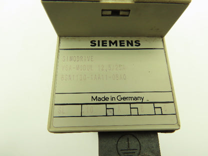Siemens 6SN1130-1AA11-0BA0 Simodrive VSA Modul 12.5/25A Servo Controller