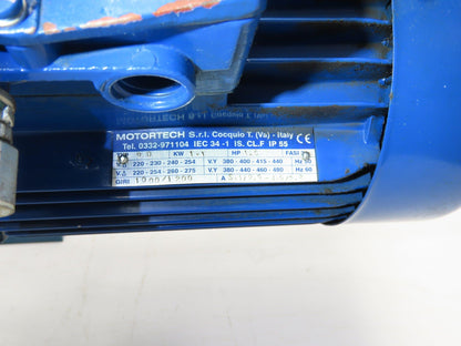 Hydac SCA3L1.0B28 Oil Cooler Air Cooled 8.4GPM Pump 1.5Hp Motor 240/480V 3Ph